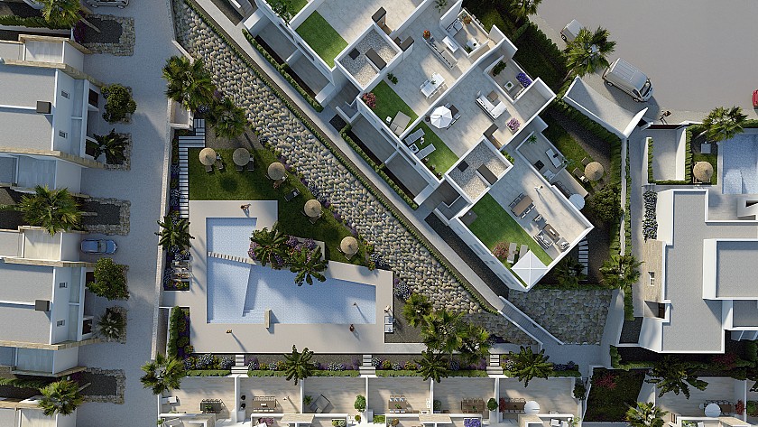 2 bedroom Apartments - solarium in La Finca Golf in Vidando Estates