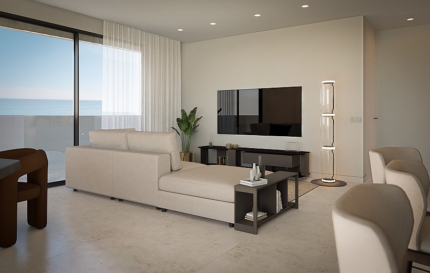 3 slaapkamer Appartement met terras in Calpe - Vidando Estates