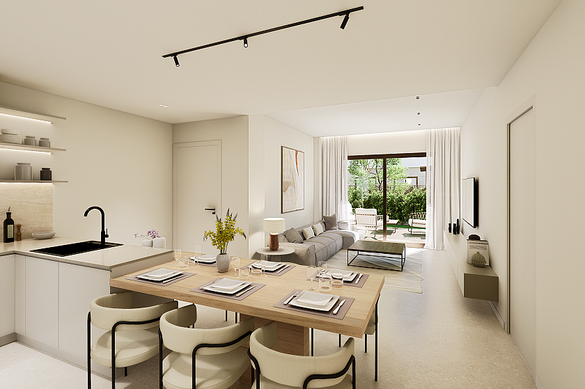 3 slaapkamer Appartement met tuin in Los Alcazares - Vidando Estates