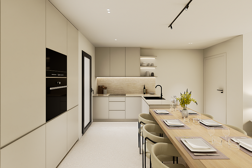 3 slaapkamer Appartement met tuin in Los Alcazares - Vidando Estates