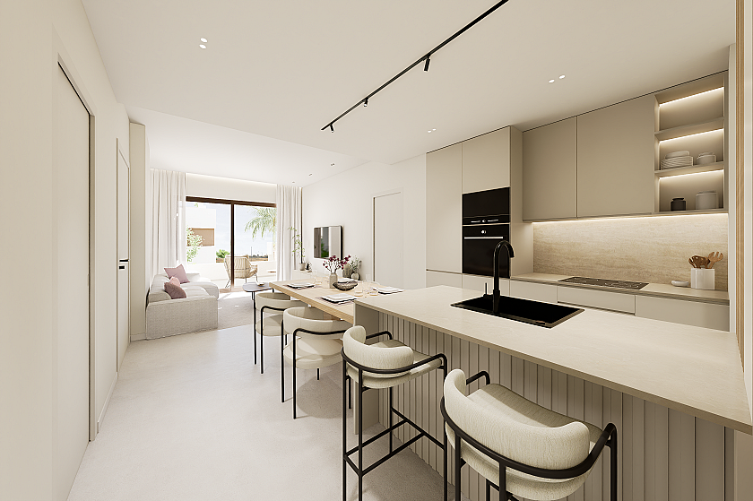 3 slaapkamer Appartement met dakterras in Los Alcazares - Vidando Estates