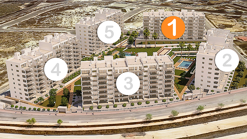 2 slaapkamer Appartement met terras in San Miguel de Salinas - Vidando Estates