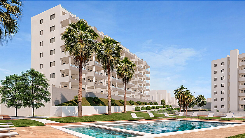 3 slaapkamer Appartement met terras in San Miguel de Salinas - Vidando Estates
