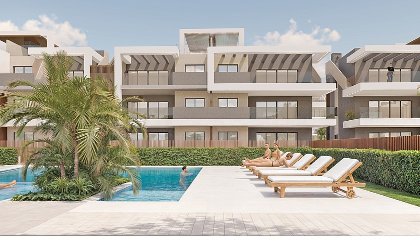 3 slaapkamer Appartement met terras in Torre de la Horadada - Vidando Estates