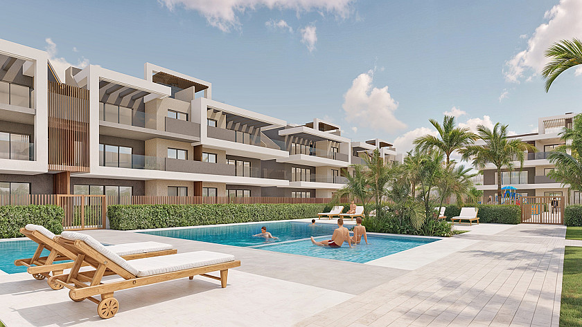 3 chambre Appartement - jardin à Torre de la Horadada - Vidando Estates