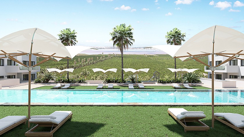 2 bedroom Apartment with garden in Torrevieja in Vidando Estates