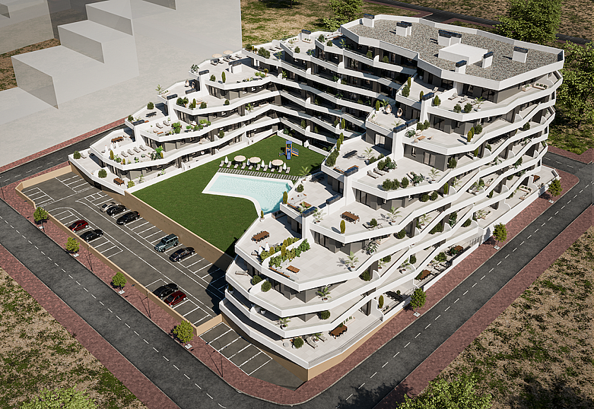 3 slaapkamer Appartement met terras in San Miguel de Salinas - Vidando Estates