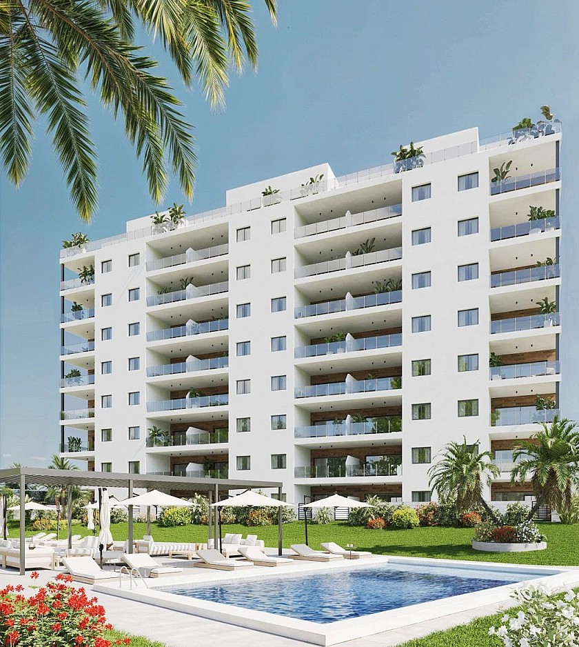 2 bedroom Apartment with terrace in Villajoyosa in Vidando Estates