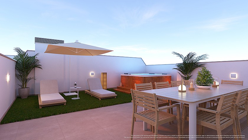 2 bedroom Apartments - solarium in Torre de la Horadada - Vidando Estates