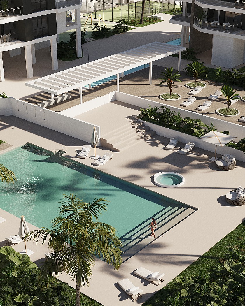 3 slaapkamer Appartement met terras in Calpe - Vidando Estates
