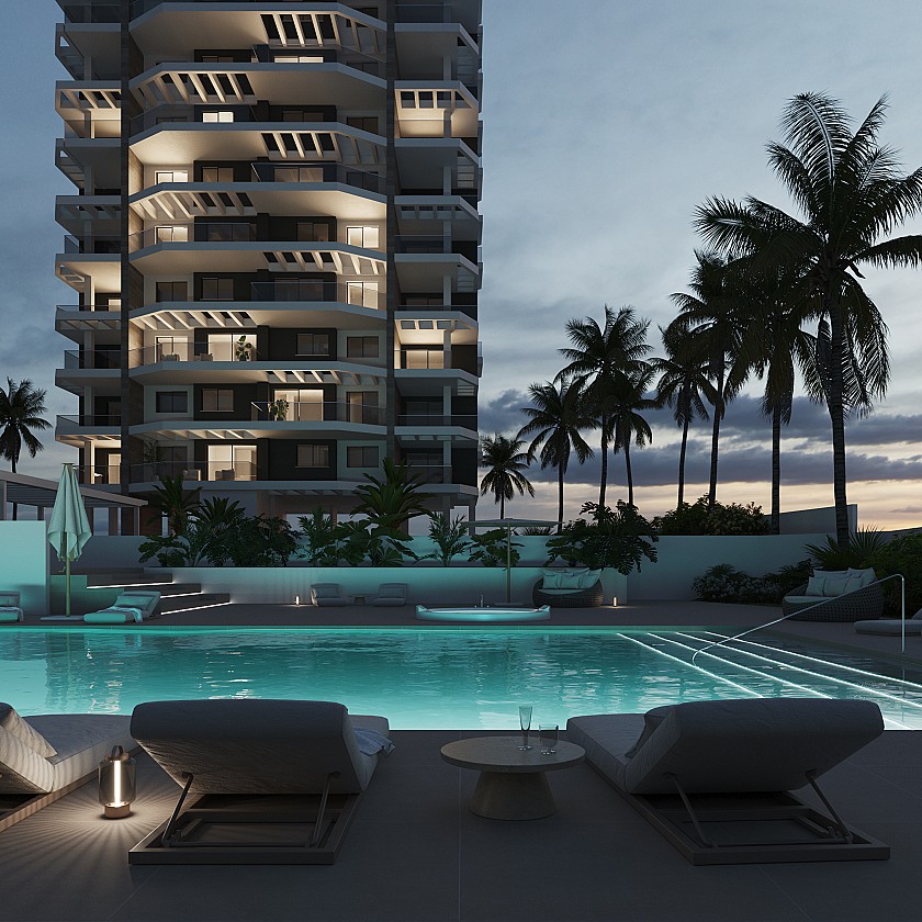 3 slaapkamer Appartement met terras in Calpe - Vidando Estates