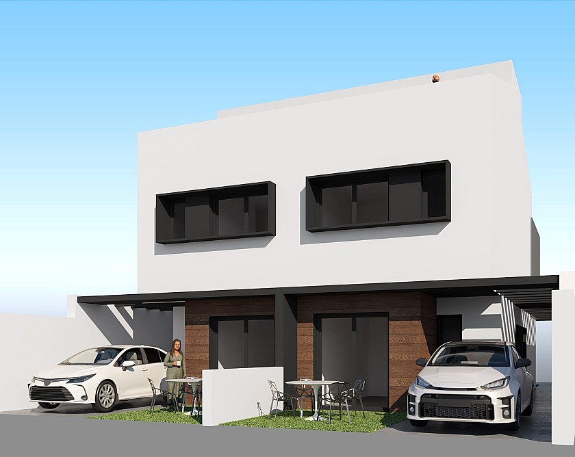 3 slaapkamer Geschakelde woningen in Santiago de la Ribera - Vidando Estates
