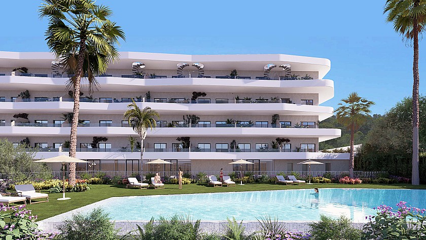 2 bedroom Apartment with terrace in La Nucia in Vidando Estates