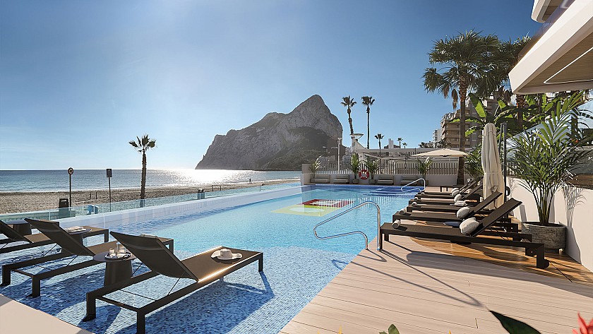 2 slaapkamer Appartement met terras in Calpe in Vidando Estates
