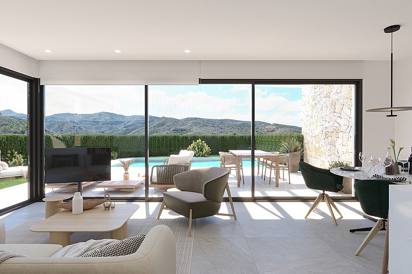 3 slaapkamer Geschakelde woningen in Font de Llop golf - Vidando Estates