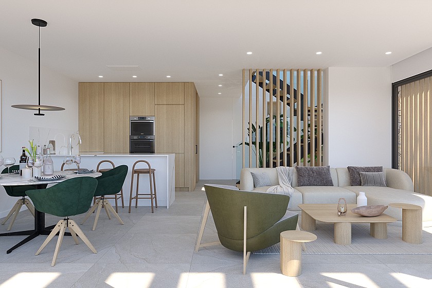 3 slaapkamer Geschakelde woningen in Font de Llop golf - Vidando Estates