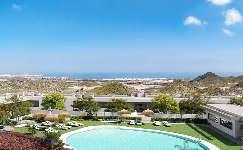 2 bedroom Apartment with terrace in San Juan de los Terreros in Vidando Estates