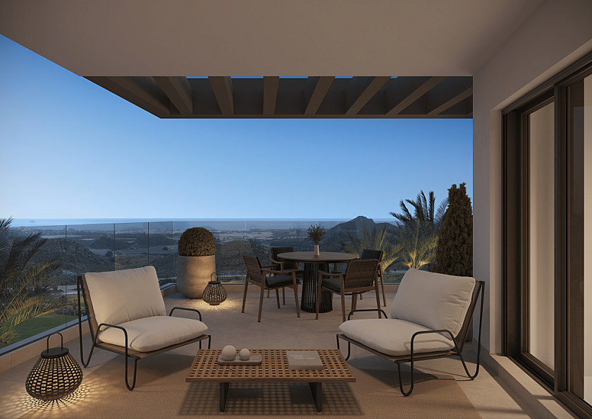 2 bedroom Apartment with garden in San Juan de los Terreros in Vidando Estates