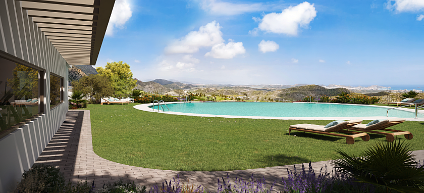 3 slaapkamer Appartement met terras in San Juan de los Terreros - Vidando Estates