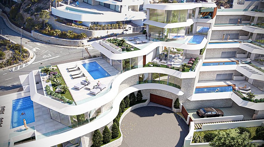 3 chambre Appartement - terrasse à Calpe - Vidando Estates