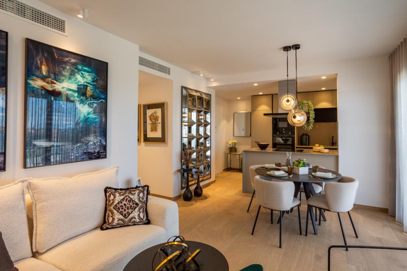 3 slaapkamer Appartement met tuin in La Finca Golf - Vidando Estates