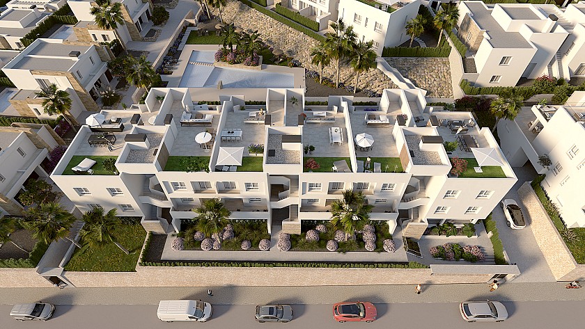 3 slaapkamer Appartement met dakterras in La Finca Golf - Vidando Estates