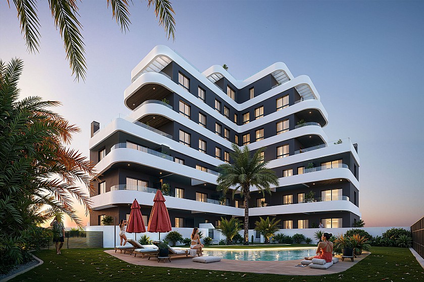 2 bedroom Apartment with garden in Guardamar del Segura in Vidando Estates
