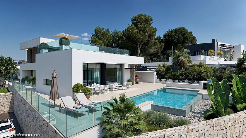 Spectaculaire nieuwbouw villa in Moraira - Vidando Estates