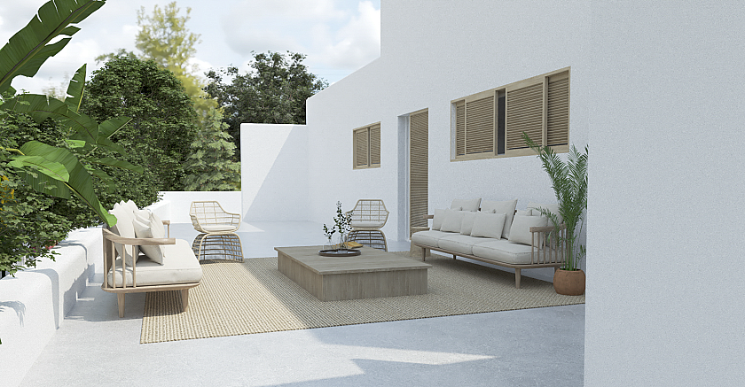 Moderne villa in Ibiza stijl te koop in Moraira - Vidando Estates