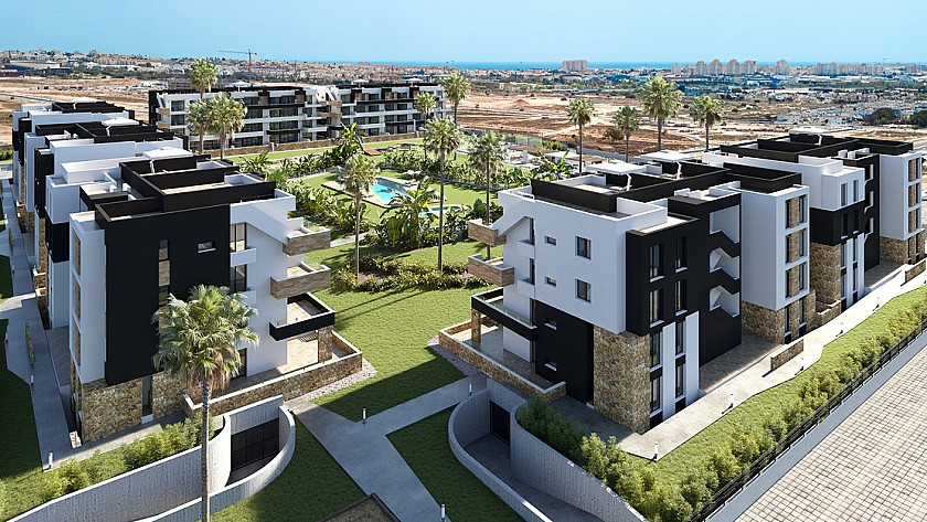 2 slaapkamer Appartement met terras in Torrevieja - Vidando Estates