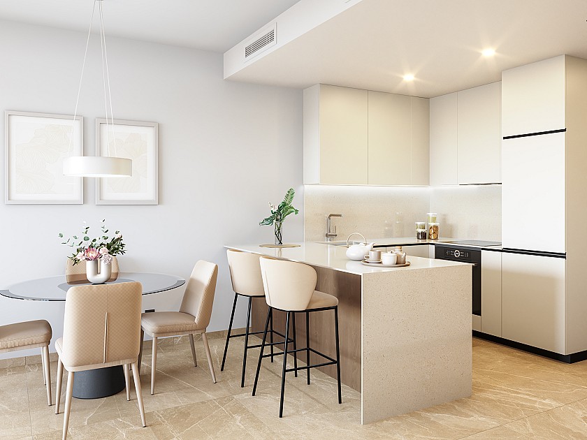 2 slaapkamer Appartement met tuin in Los Alcazares - Vidando Estates