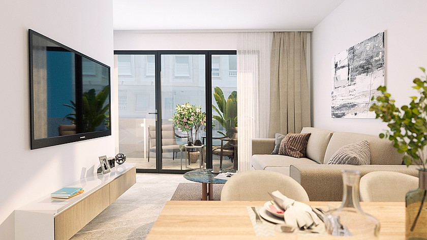 2 slaapkamer Appartement met terras in Torrevieja - Vidando Estates