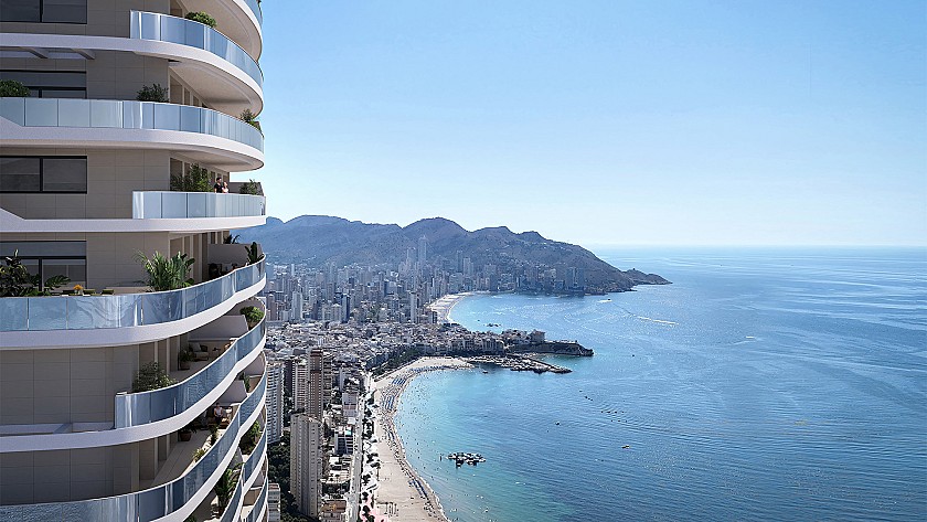 2 bedroom Apartment with terrace in Benidorm in Vidando Estates