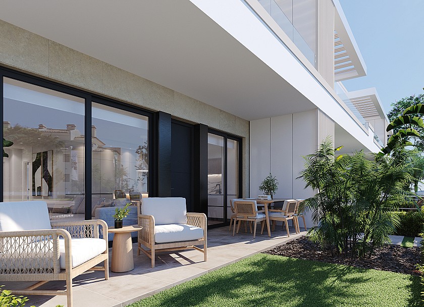 2 chambre Appartement - jardin à Santa Rosalía Resort - Vidando Estates