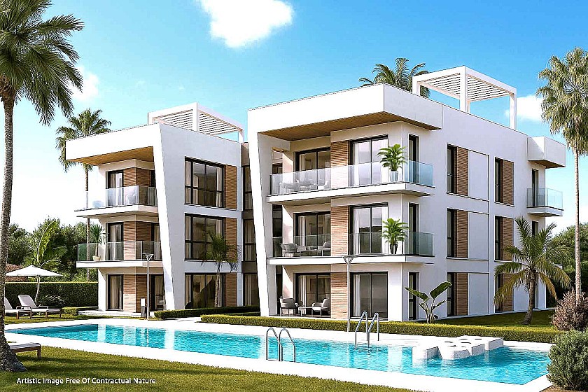 2 bedroom Apartment with garden in Los Alcazares in Vidando Estates