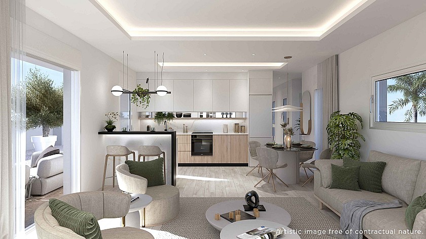 2 chambre Appartement - jardin à Los Alcazares - Vidando Estates