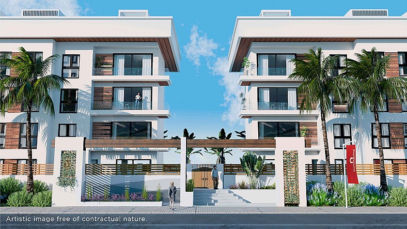3 bedroom Apartments - solarium in Los Alcazares in Vidando Estates