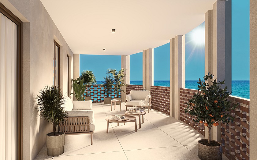3 slaapkamer Appartement met terras in Villajoyosa - Vidando Estates