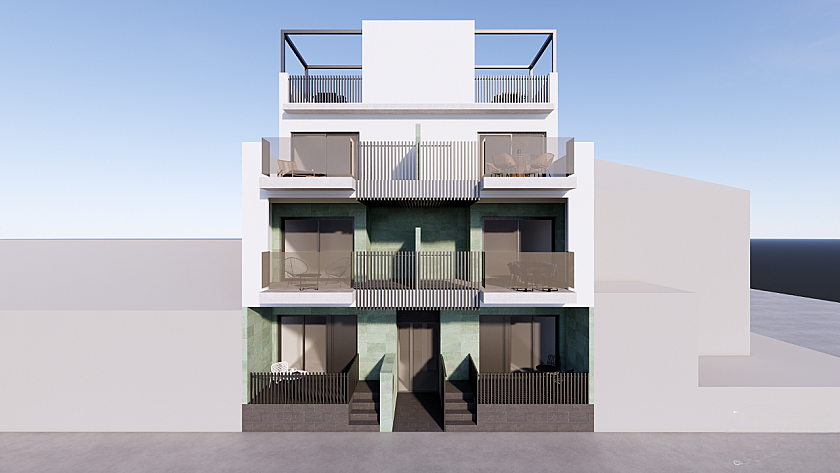 2 slaapkamer Appartement met terras in Torre de la Horadada - Vidando Estates