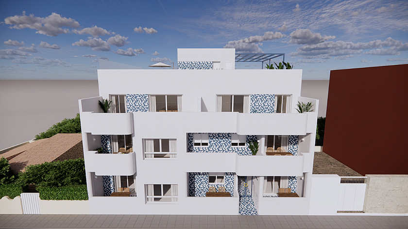 2 slaapkamer Appartement met terras in Torre de la Horadada - Vidando Estates