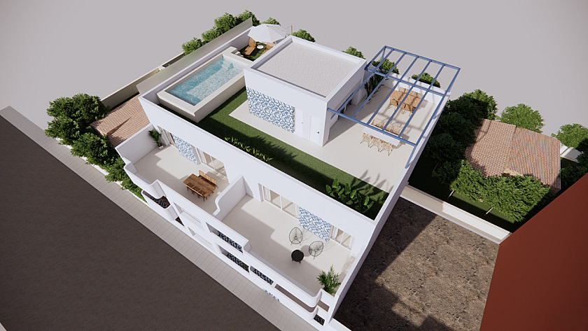 2 slaapkamer Appartement met terras in Torre de la Horadada - Vidando Estates