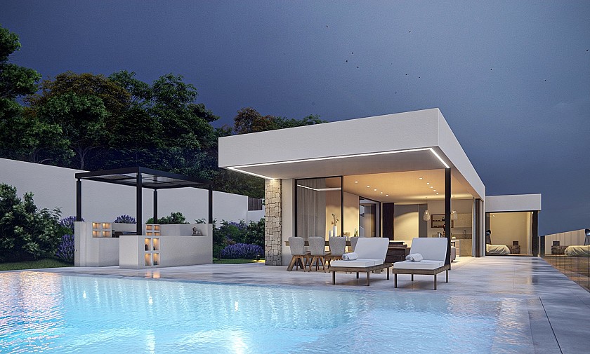 Design Villa met Panoramisch Zeezicht in Altea - Vidando Estates