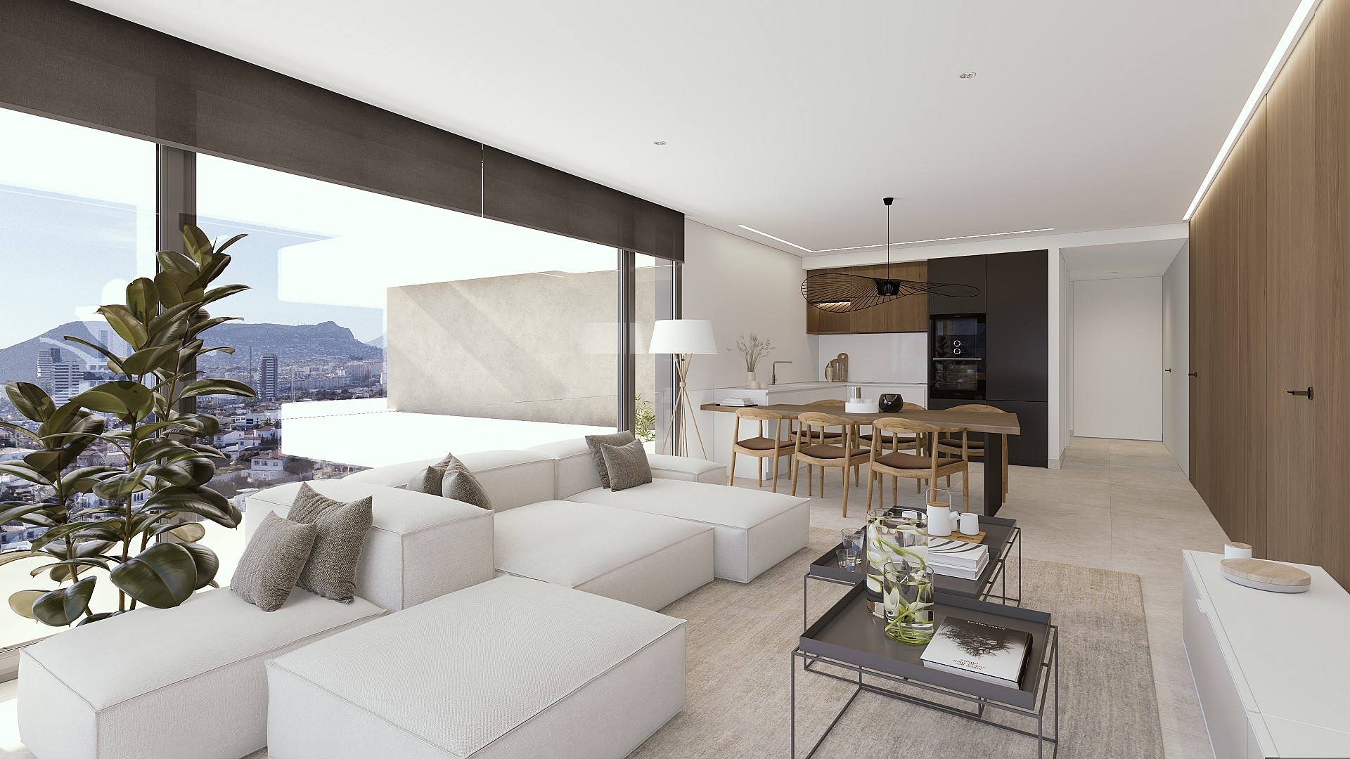 2 slaapkamer Appartement met terras in Calpe in Vidando Estates