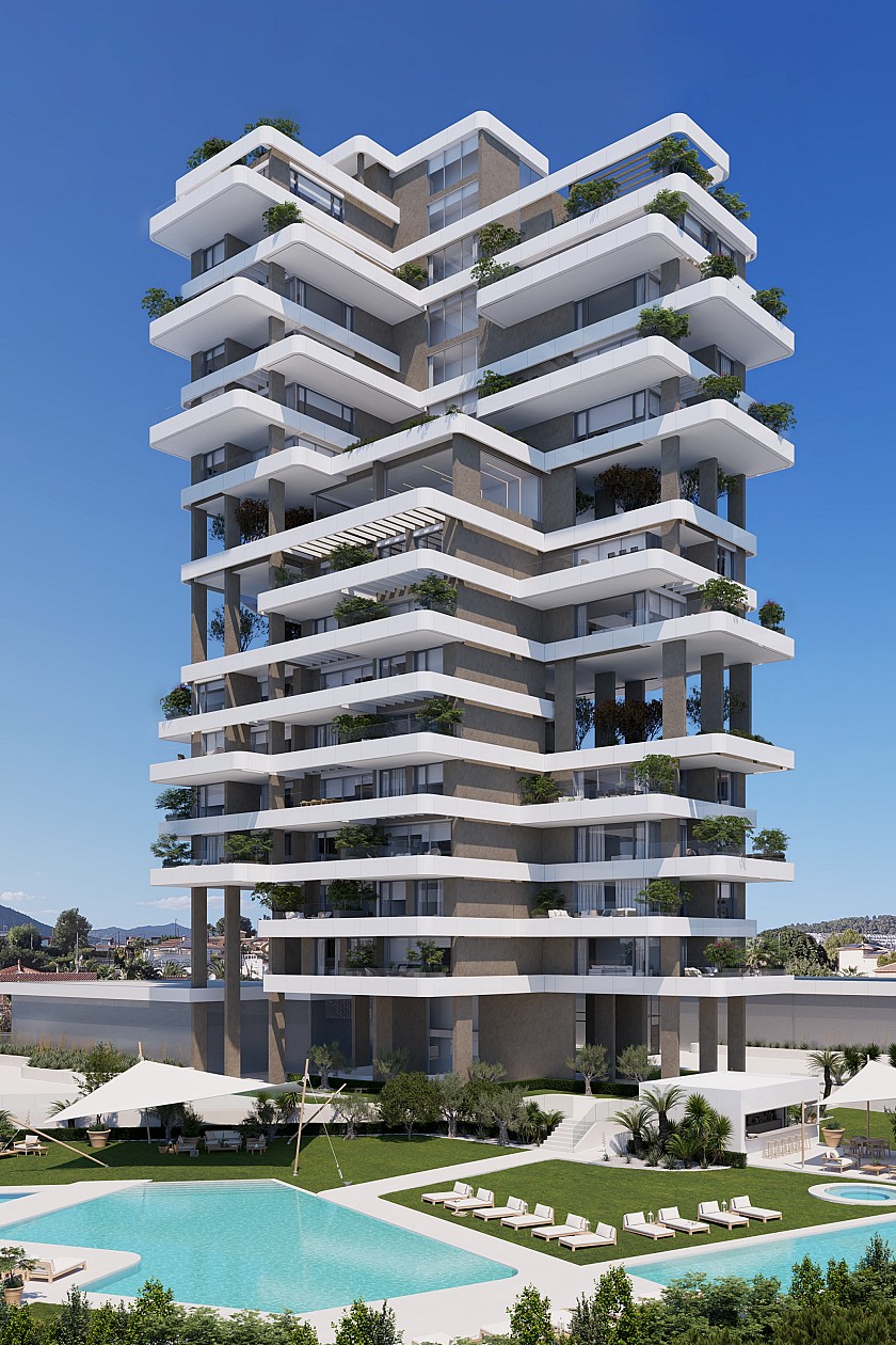 2 slaapkamer Appartement met terras in Calpe - Vidando Estates