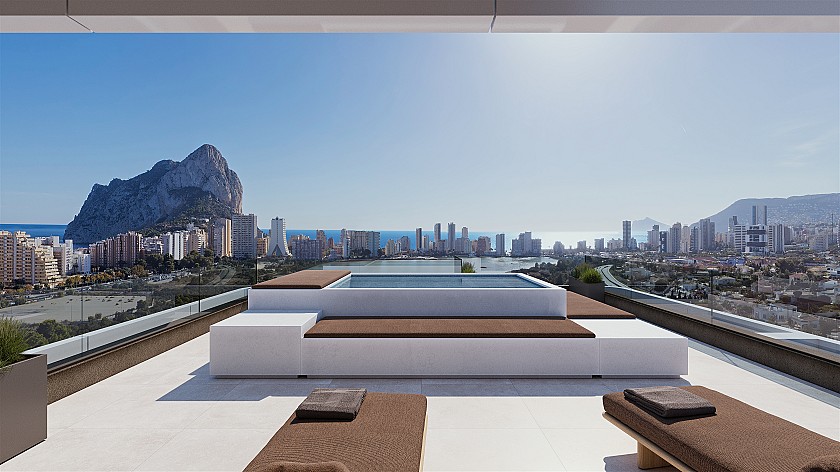 2 slaapkamer Appartement met terras in Calpe - Vidando Estates