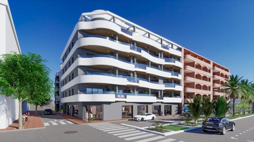 3 slaapkamer Appartement met terras in Torrevieja in Vidando Estates