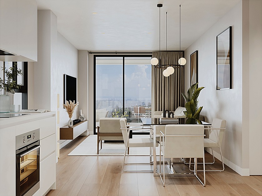 3 slaapkamer Appartement met terras in Villajoyosa - Vidando Estates