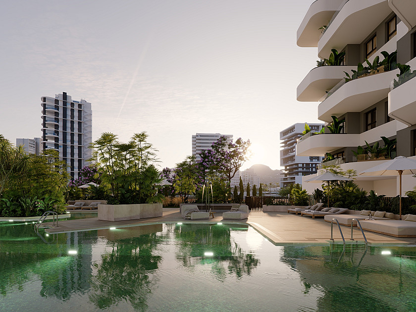 2 slaapkamer Appartement met terras in Calpe - Vidando Estates