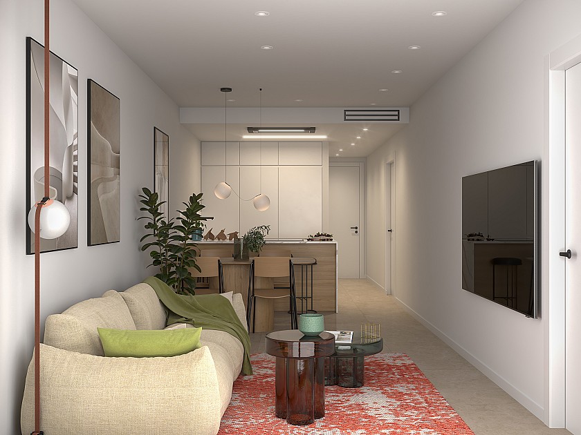 2 slaapkamer Appartement met tuin in La Marina - Vidando Estates