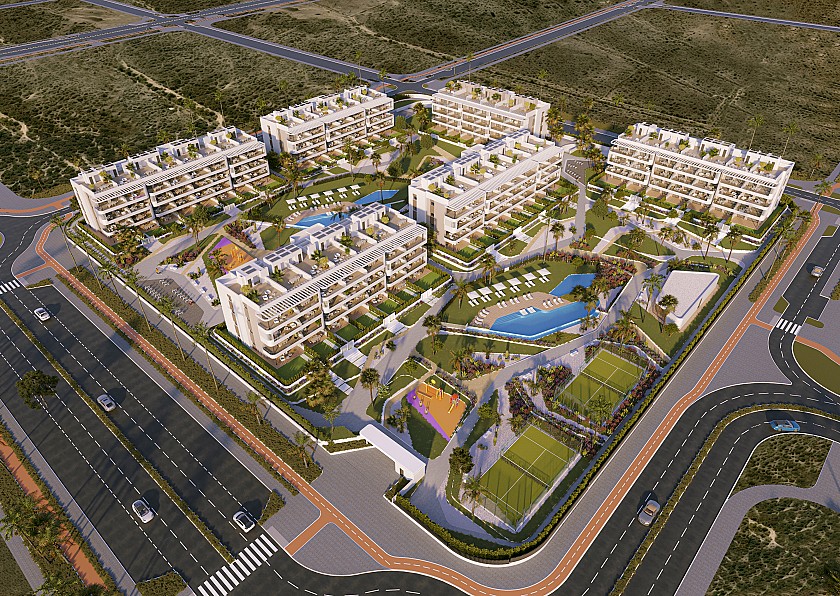 2 slaapkamer Appartement met tuin in Torrevieja in Vidando Estates